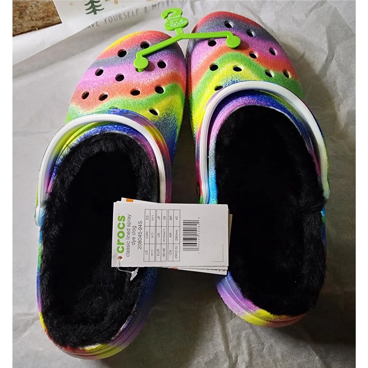 Crocs shoes - Crocs Classic Lined Clog - Classic Lined Clog - Multicolor 4