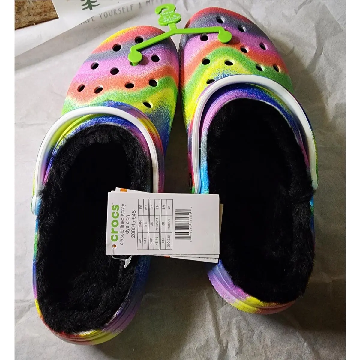 Crocs shoes - Crocs Classic Lined Clog - Classic Lined Clog - Multicolor 14