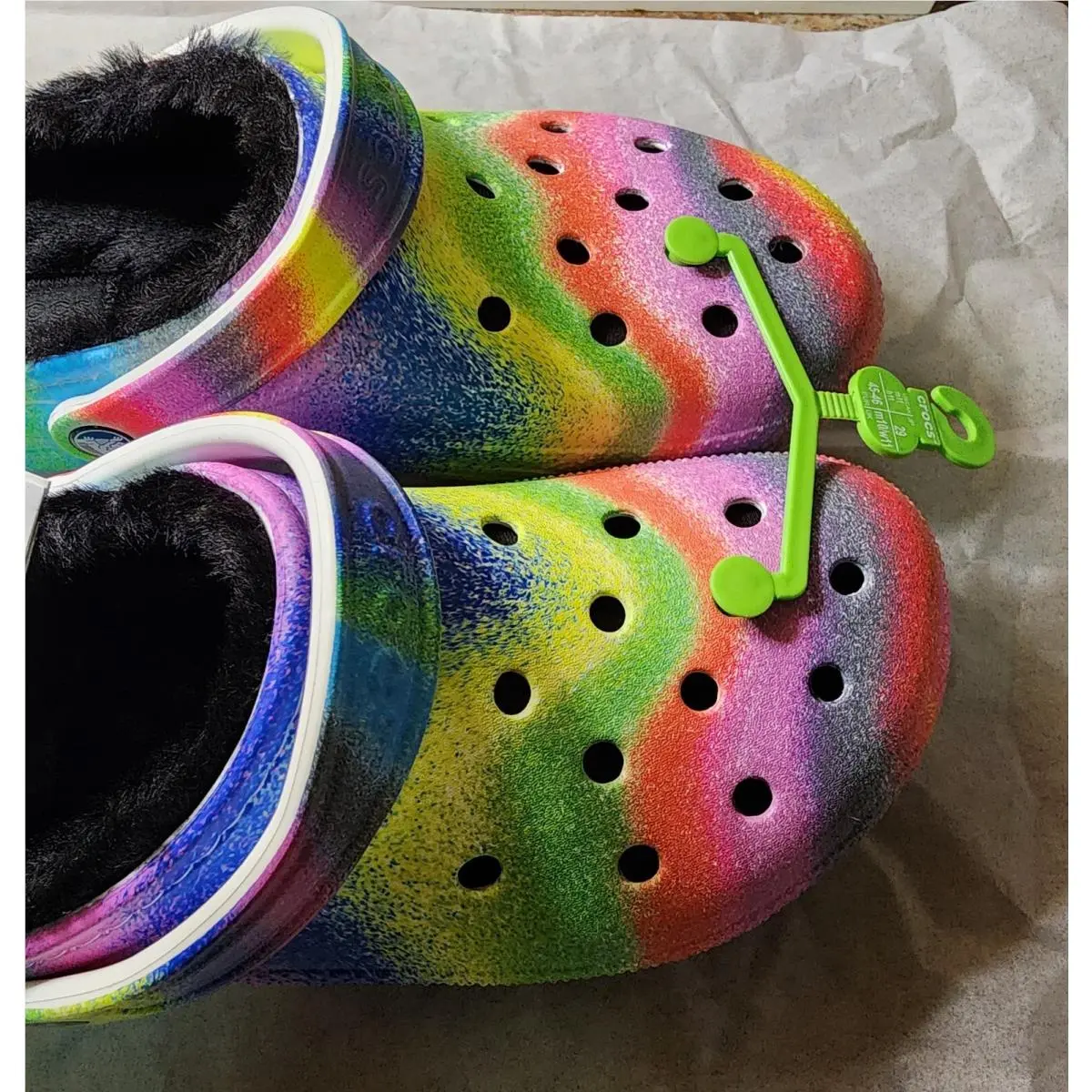 Crocs shoes - Crocs Classic Lined Clog - Classic Lined Clog - Multicolor 8