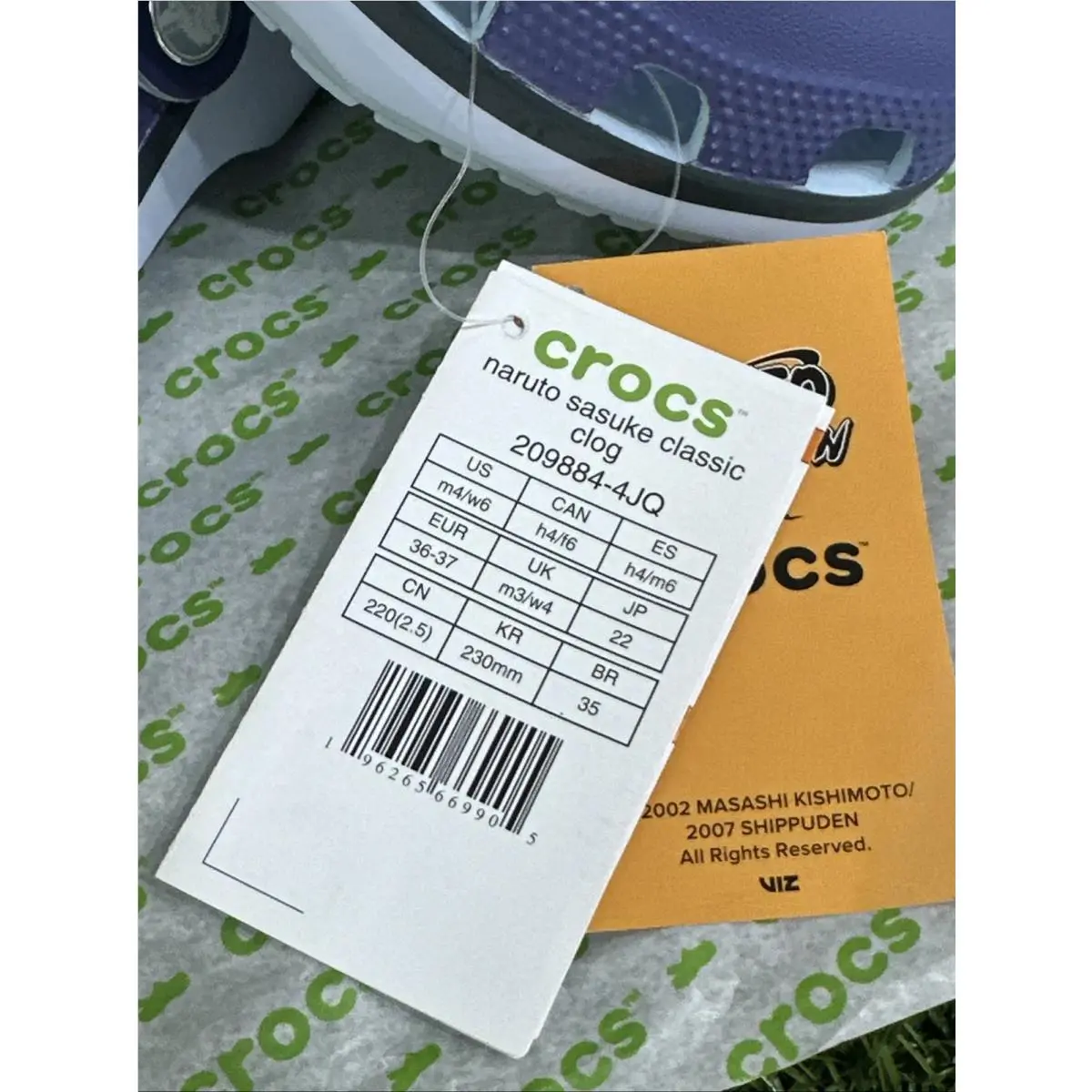 Crocs shoes - Crocs x Naruto Shippuden 