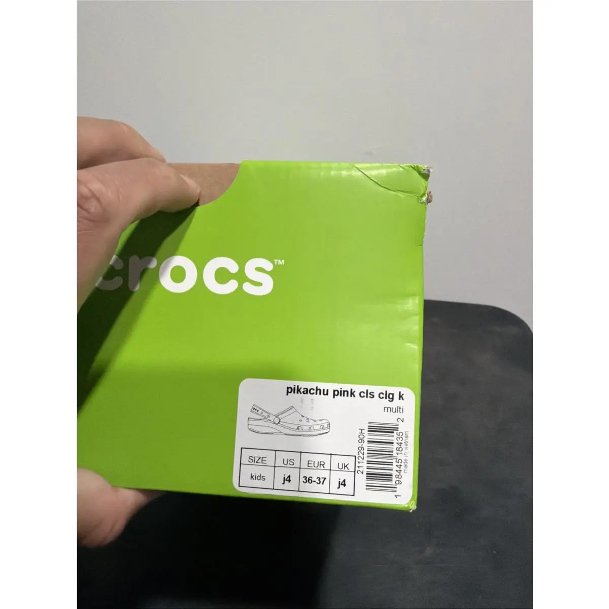 Crocs shoes - Pikachu - Pikachu - 211229-90H-C11 - Pink Pikachu 2