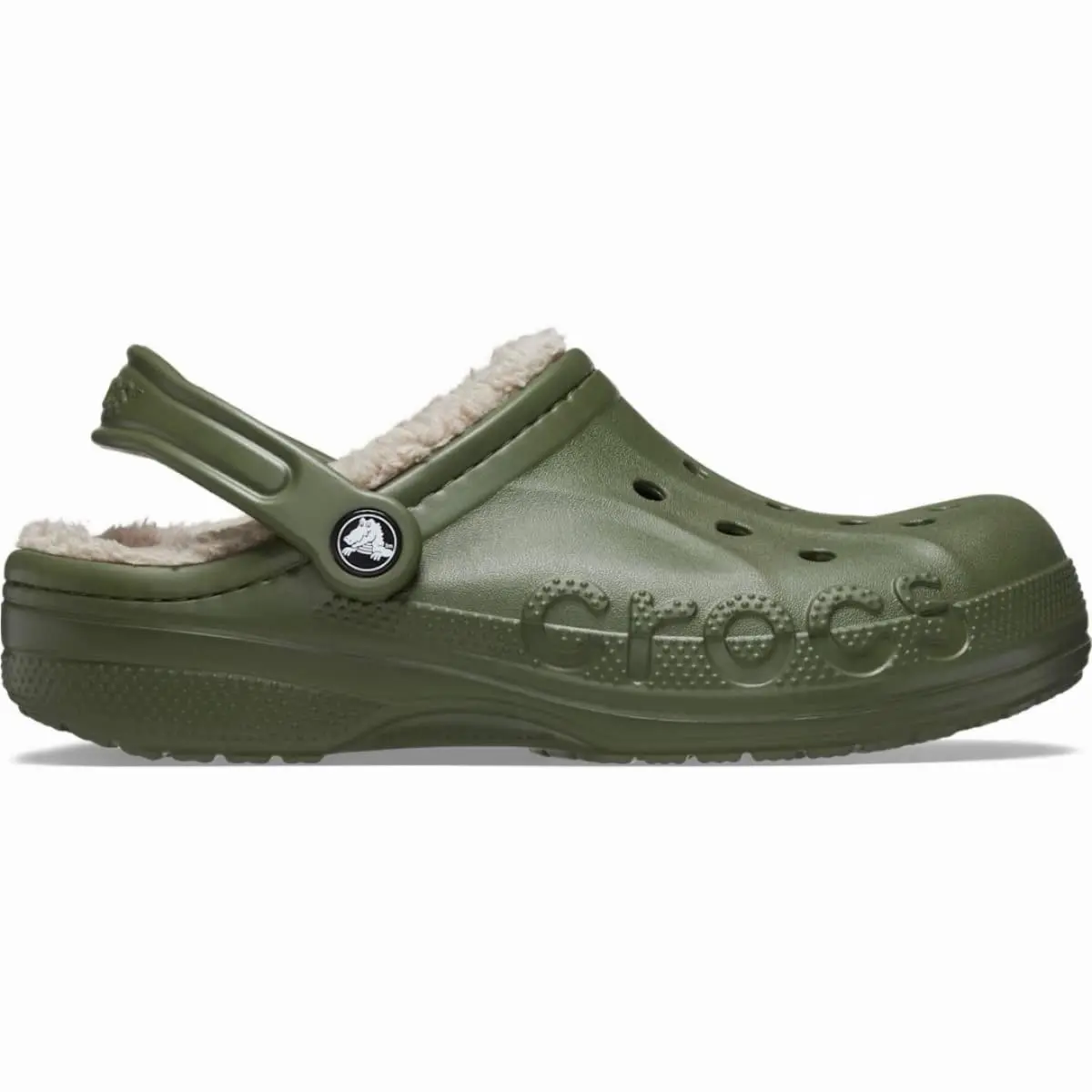 Crocs shoes - Crocs Baya Lined Clog - Baya Lined Clog - Green (UPC: 0196265745586) 6