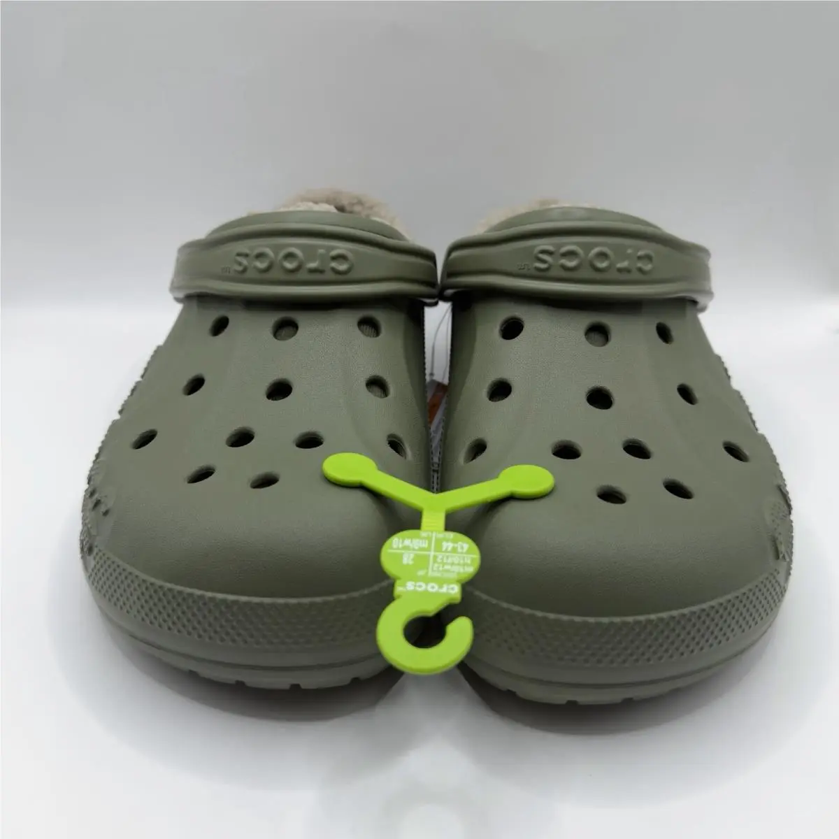 Crocs shoes - Crocs Baya Lined Clog - Baya Lined Clog - Green (UPC: 0196265745586) 2