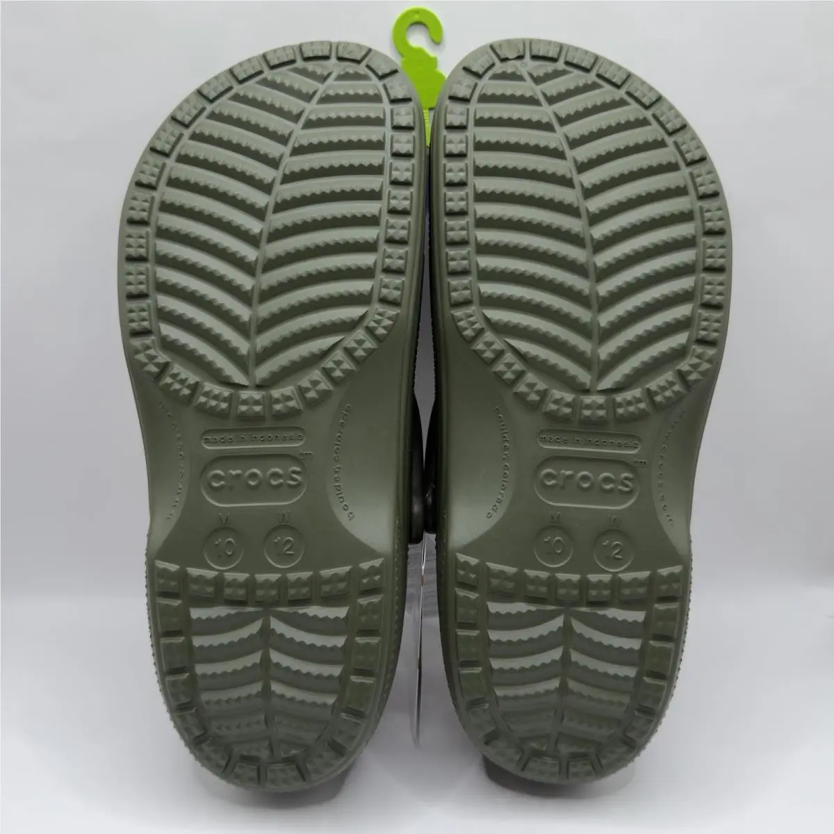 Crocs shoes - Crocs Baya Lined Clog - Baya Lined Clog - Green (UPC: 0196265745586) 5