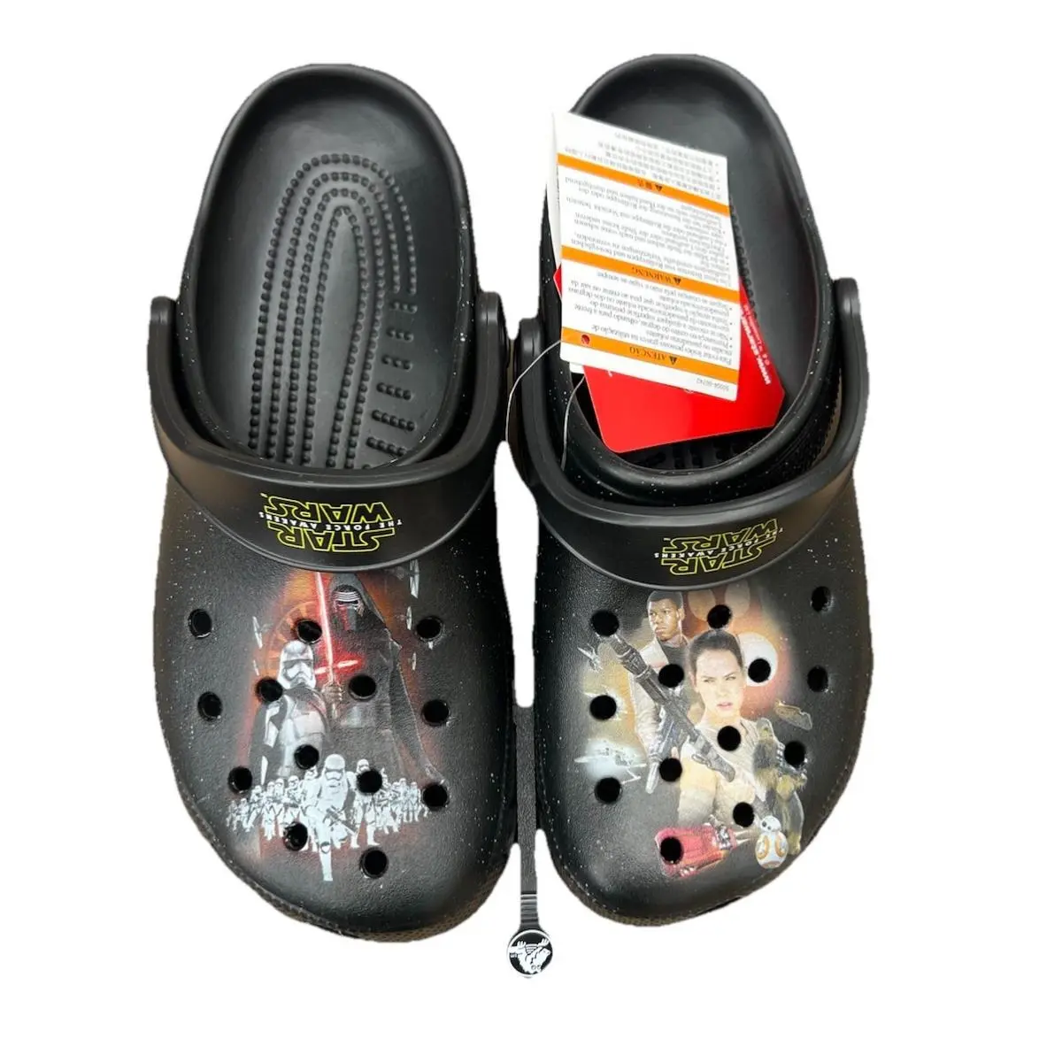 Crocs Classic Star Wars Clog Black Men`s 8 Women`s 10 Medium