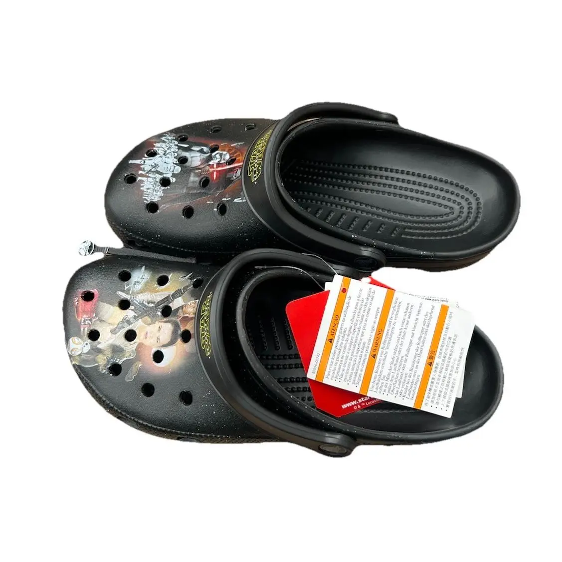 Crocs shoes - Crocs Star Wars Off Court Clog - Black (UPC: 887350484335) 0