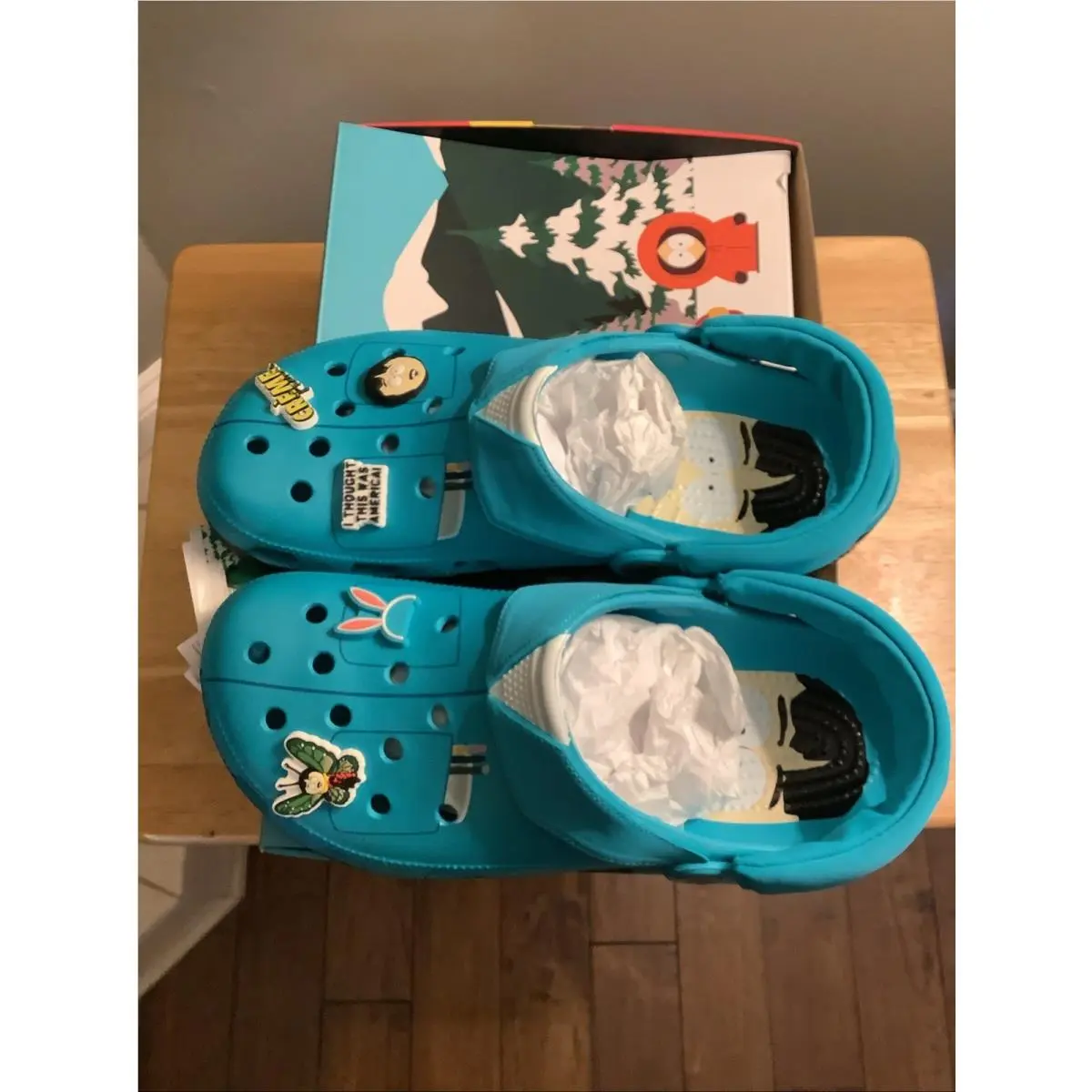 South Park Crocs Classic Clog Randy Marsh M9 W 11 211502-90H Blue