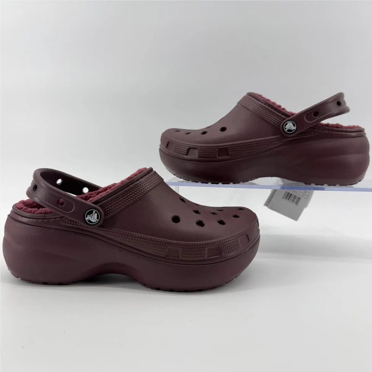 Crocs shoes - Classic Platform Lined Clog - Classic Platform Lined Clog - Red 0