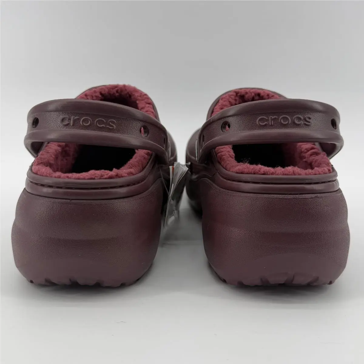 Crocs shoes - Classic Platform Lined Clog - Classic Platform Lined Clog - Red 5