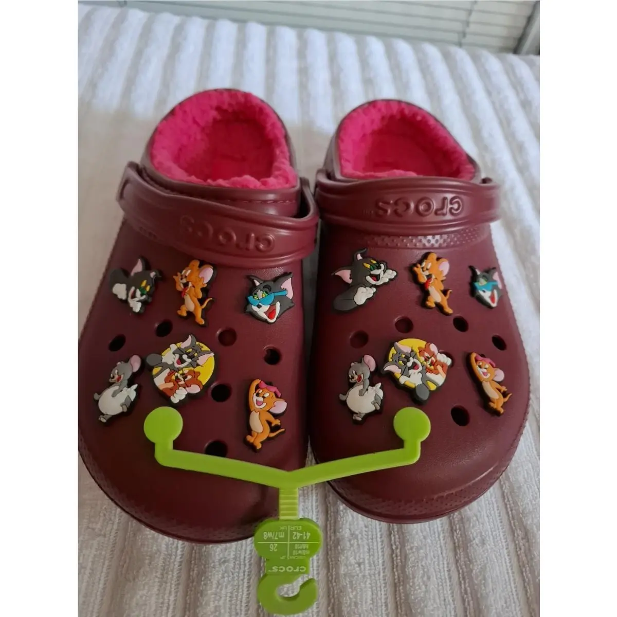 Crocs shoes - TOM JERRY - TOM JERRY - Burgundy 9