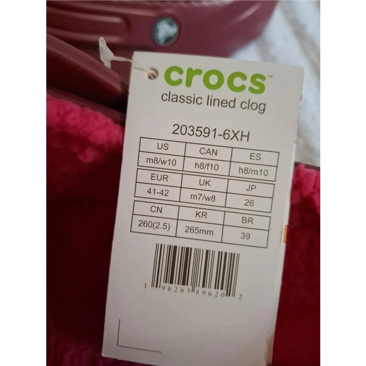 Crocs shoes - TOM JERRY - TOM JERRY - Burgundy 5