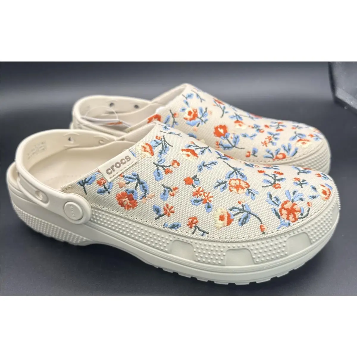 Crocs shoes - Classic Crafted Floral Clog - Classic Crafted Floral Clog - Pink 2
