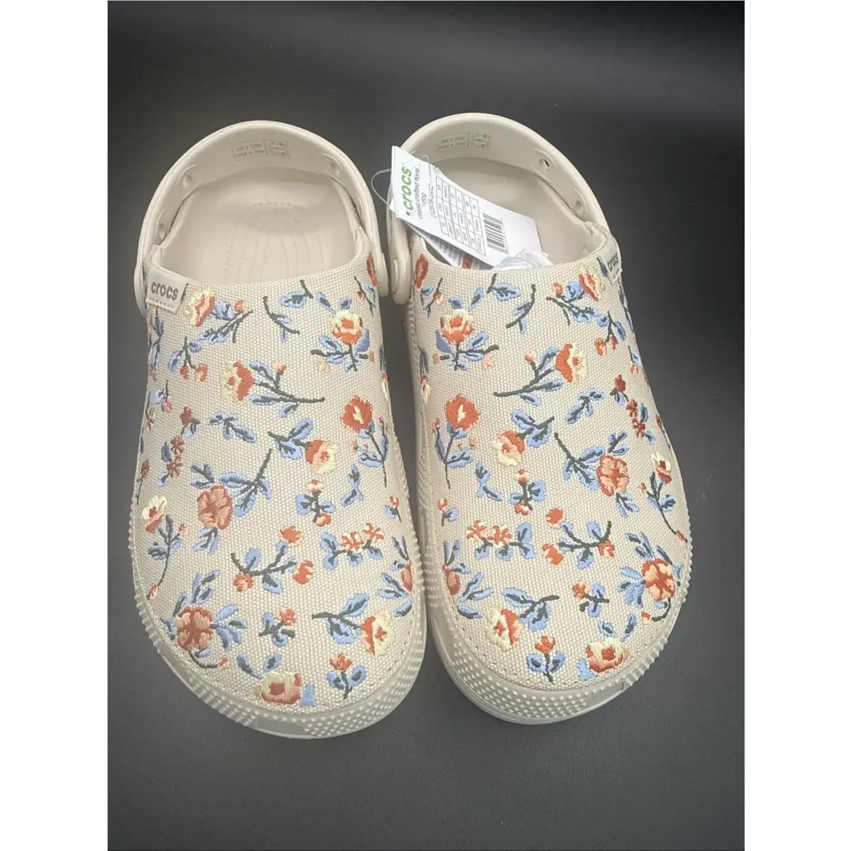 Crocs shoes - Classic Crafted Floral Clog - Classic Crafted Floral Clog - Pink 3