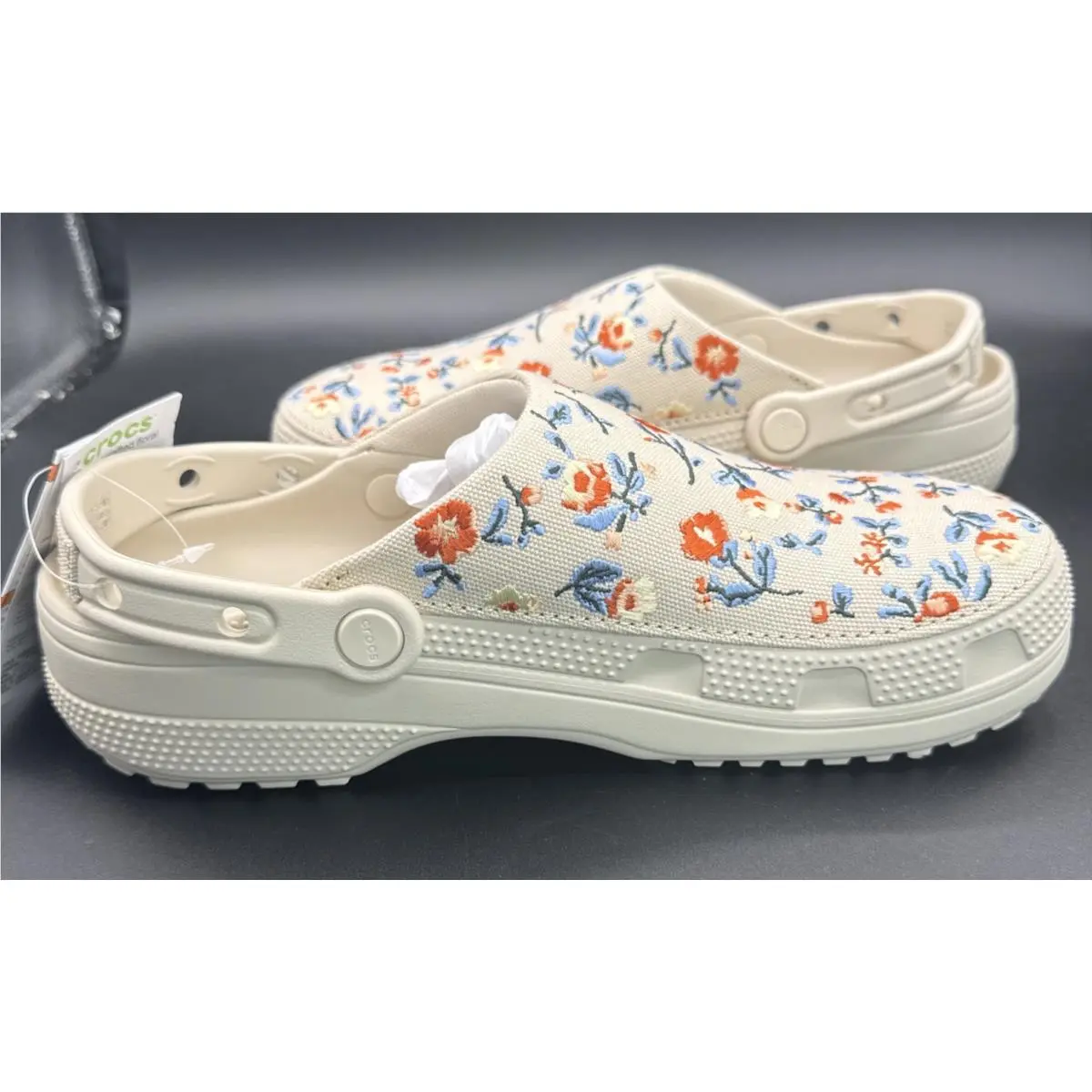 Crocs shoes - Classic Crafted Floral Clog - Classic Crafted Floral Clog - Pink 6