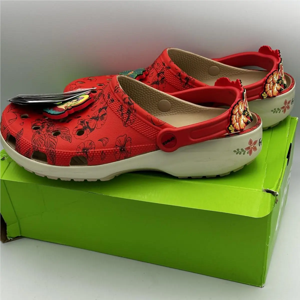 Crocs shoes - Crocs Frida Kahlo Classic Clog - Red 2