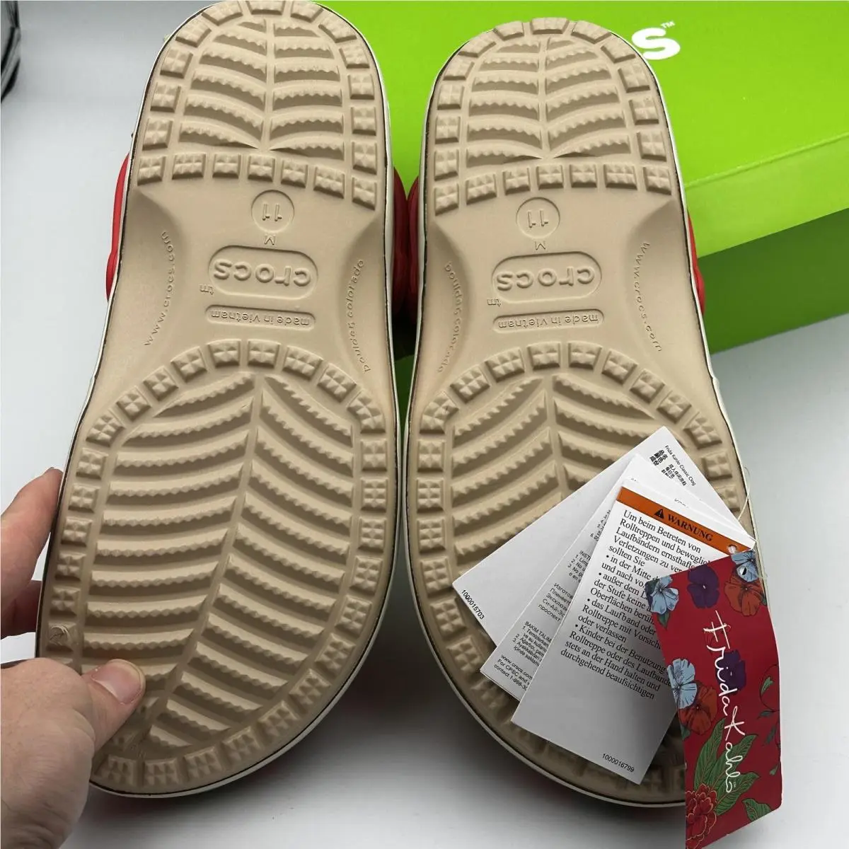 Crocs shoes - Crocs Frida Kahlo Classic Clog - Red 7
