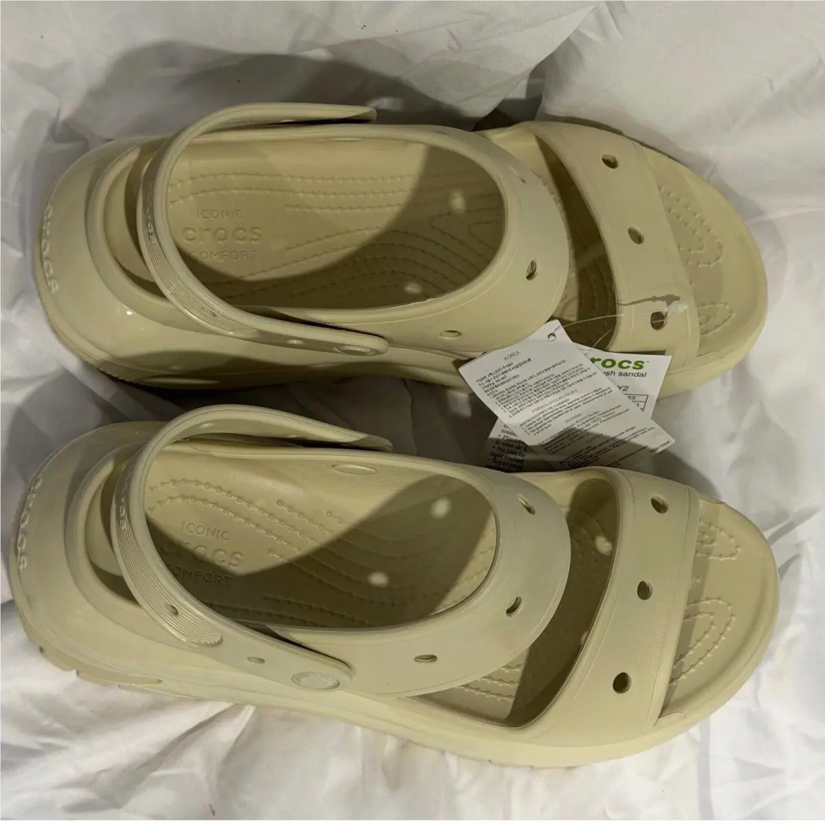 Crocs shoes - Mega Crush Sandal - Mega Crush Sandal - Beige 8