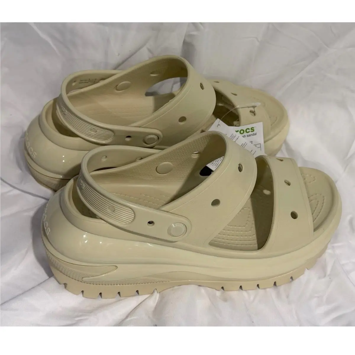 Crocs shoes - Mega Crush Sandal - Mega Crush Sandal - Beige 9