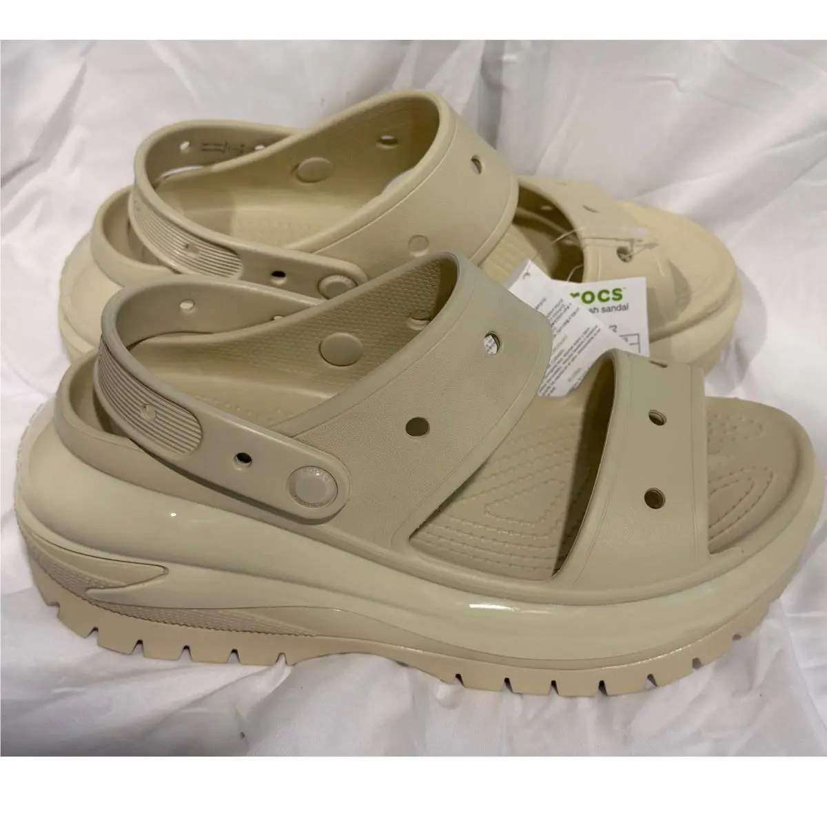 Crocs shoes - Mega Crush Sandal - Mega Crush Sandal - Beige 7