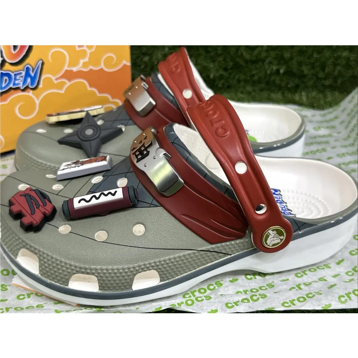 Crocs shoes - Croc Naruto Jiraiya - Croc Naruto Jiraiya - Green 1