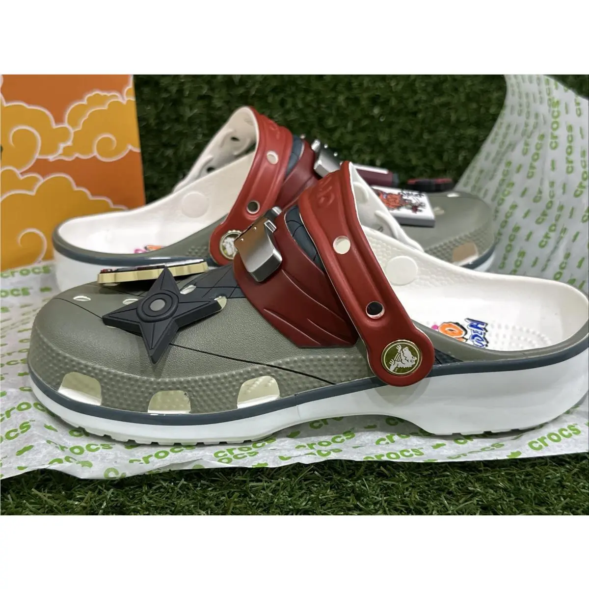 Crocs shoes - Croc Naruto Jiraiya - Croc Naruto Jiraiya - Green 5