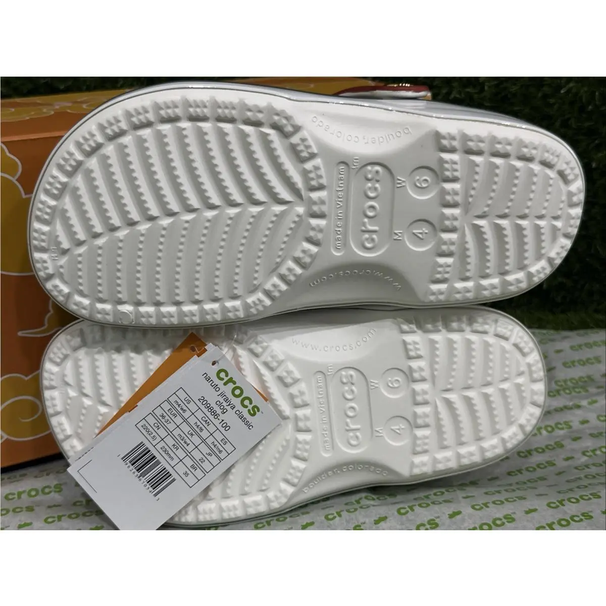 Crocs shoes - Croc Naruto Jiraiya - Croc Naruto Jiraiya - Green 7