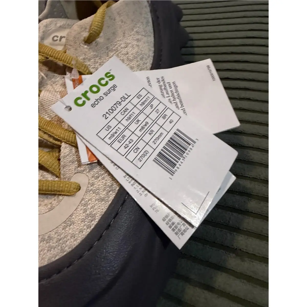 Crocs shoes - Echo Surge - Echo Surge - Ivory 5