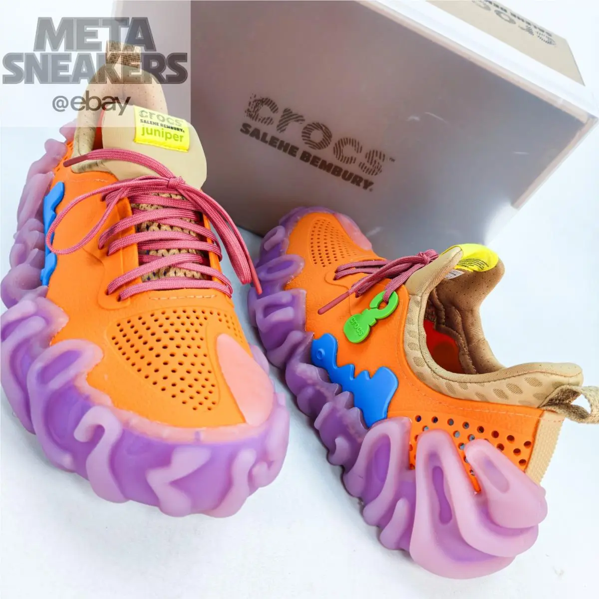 Crocs shoes - Crocs Pollex Juniper - Pollex Juniper - 208694 85J - Orange 4