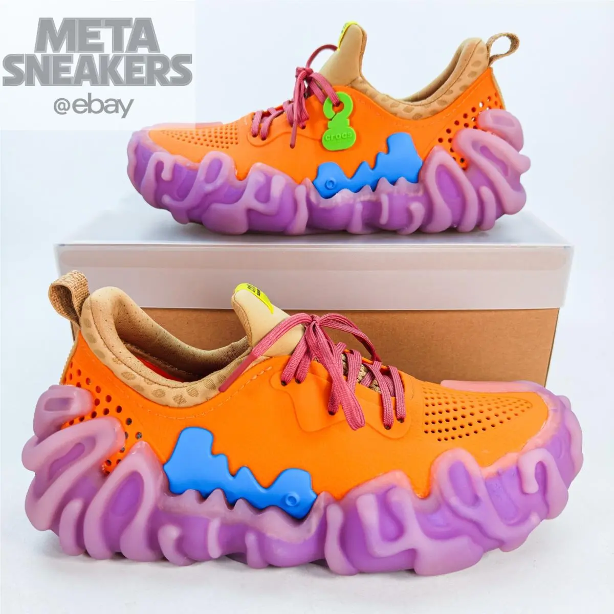 Crocs shoes - Crocs Pollex Juniper - Pollex Juniper - 208694 85J - Orange 5
