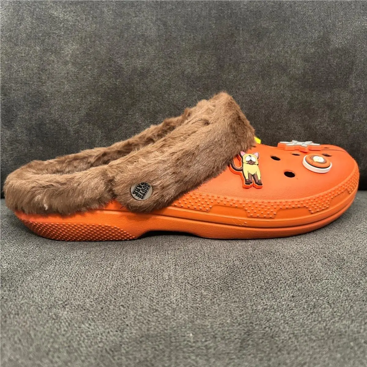 Crocs South Park Kenny Classic Lined Clog Mens 11 Orange Fur Slip On 211499-90H