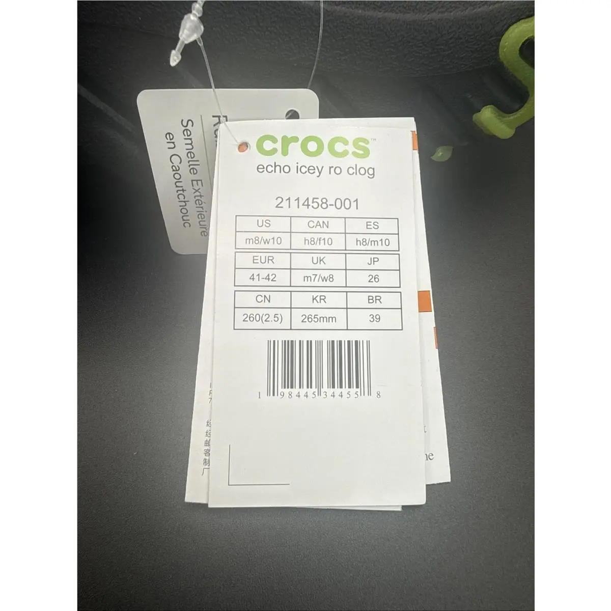 Crocs shoes - 211458-001 - 211458-001 - Black 6