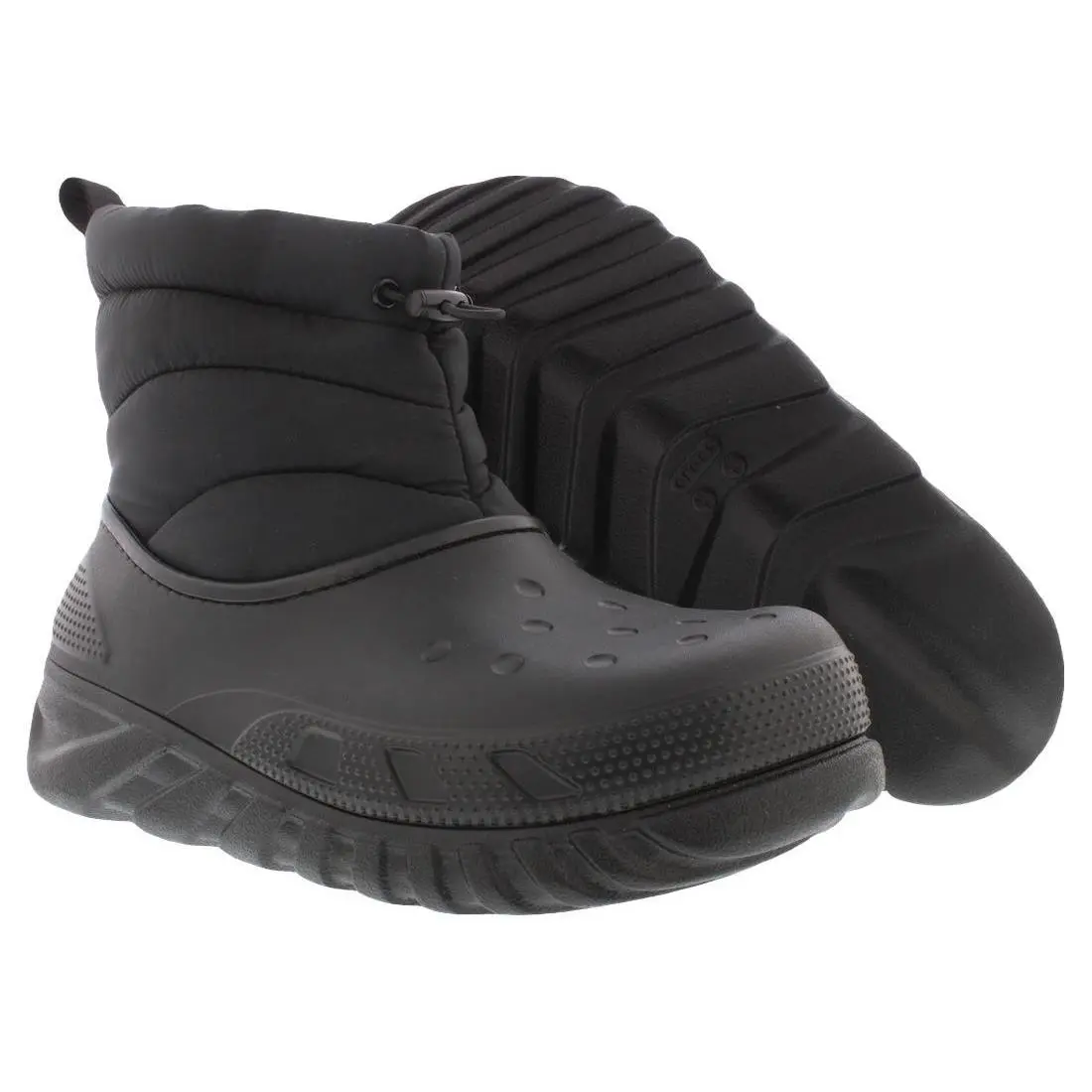 Crocs Duet Max II Boot Unisex Shoes Size 7 Color: Black