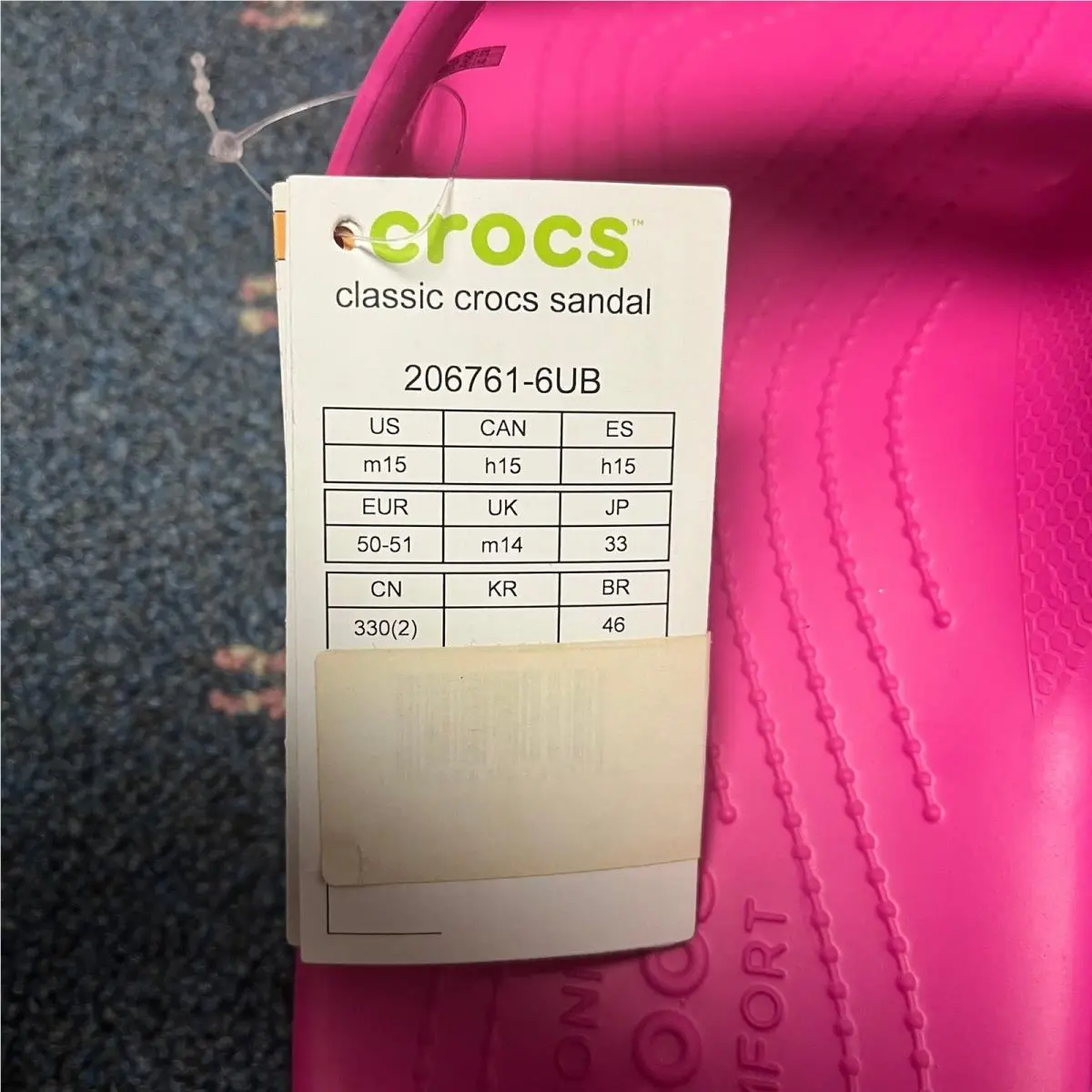 Crocs shoes - Crocs Classic Sandal - Classic Sandal - Pink 6