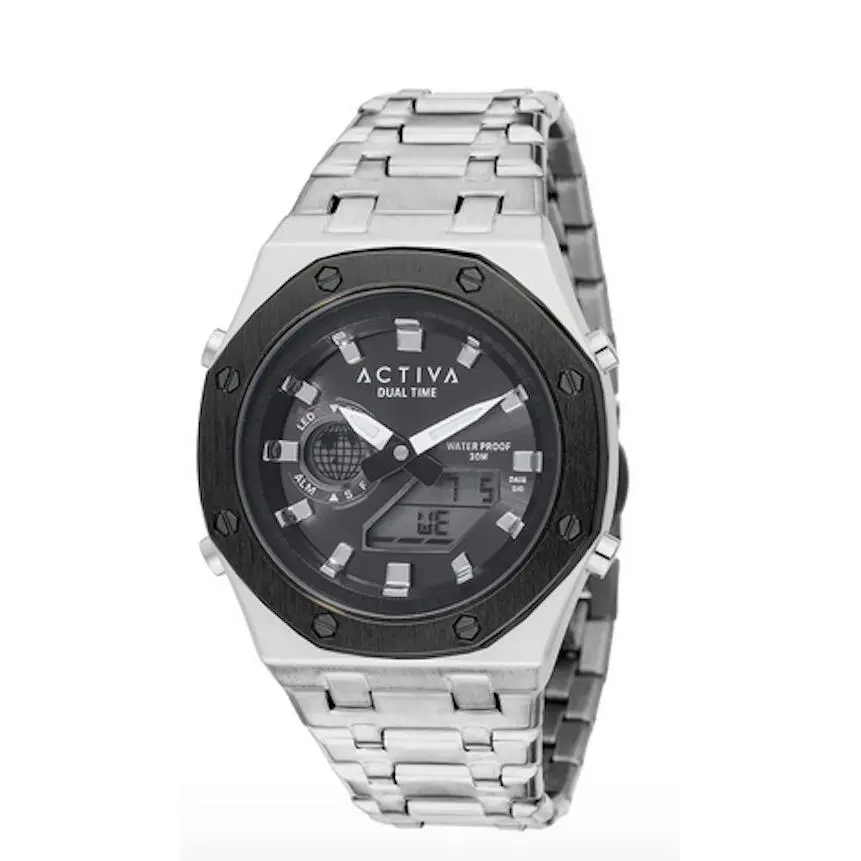 Activa X Invicta Digital ACWM303-005 Men`s Quartz Watch - 45mm
