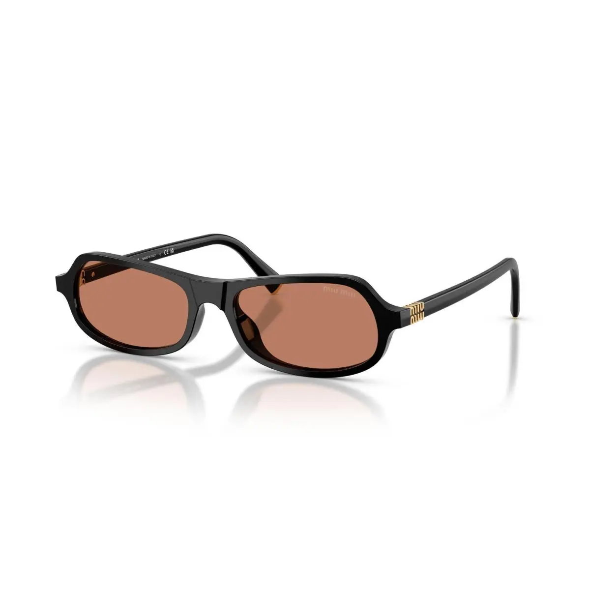 Miu Miu B10SU Sunglasses 16K90Q Black
