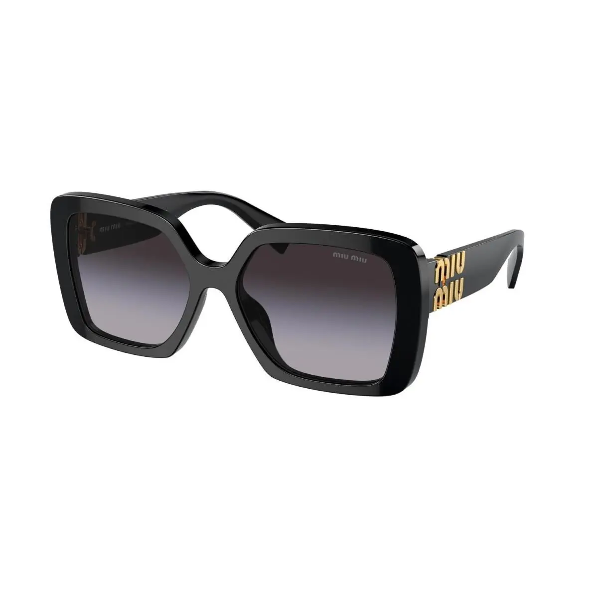 Miu Miu 10YS Sunglasses 1AB5D1 Black