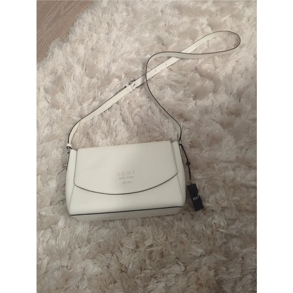 Dkny Donna Karen York Cross Body Fog Designer Handbag
