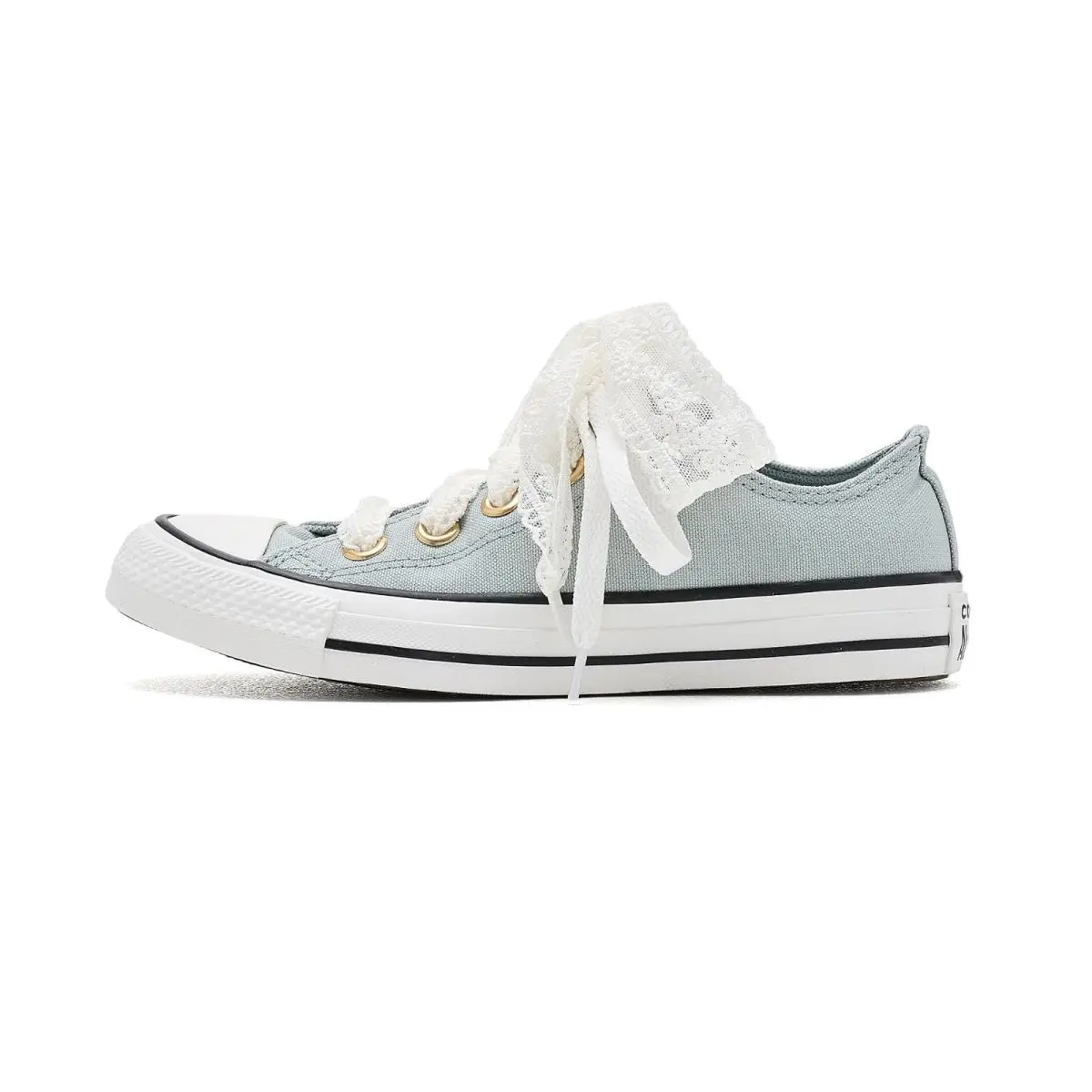 Converse shoes - Pavemint/Metallic Light Gold 2