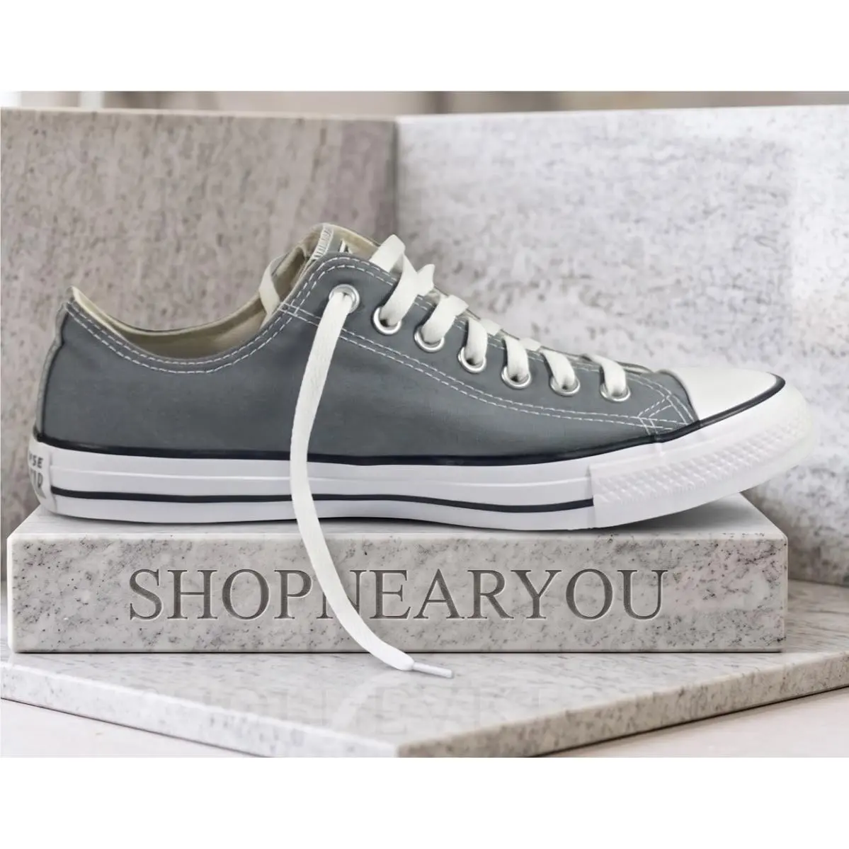 Classic Converse Unisex Chuck Taylor All Star Low Sneaker Canvas Men`s 9.5 Brew