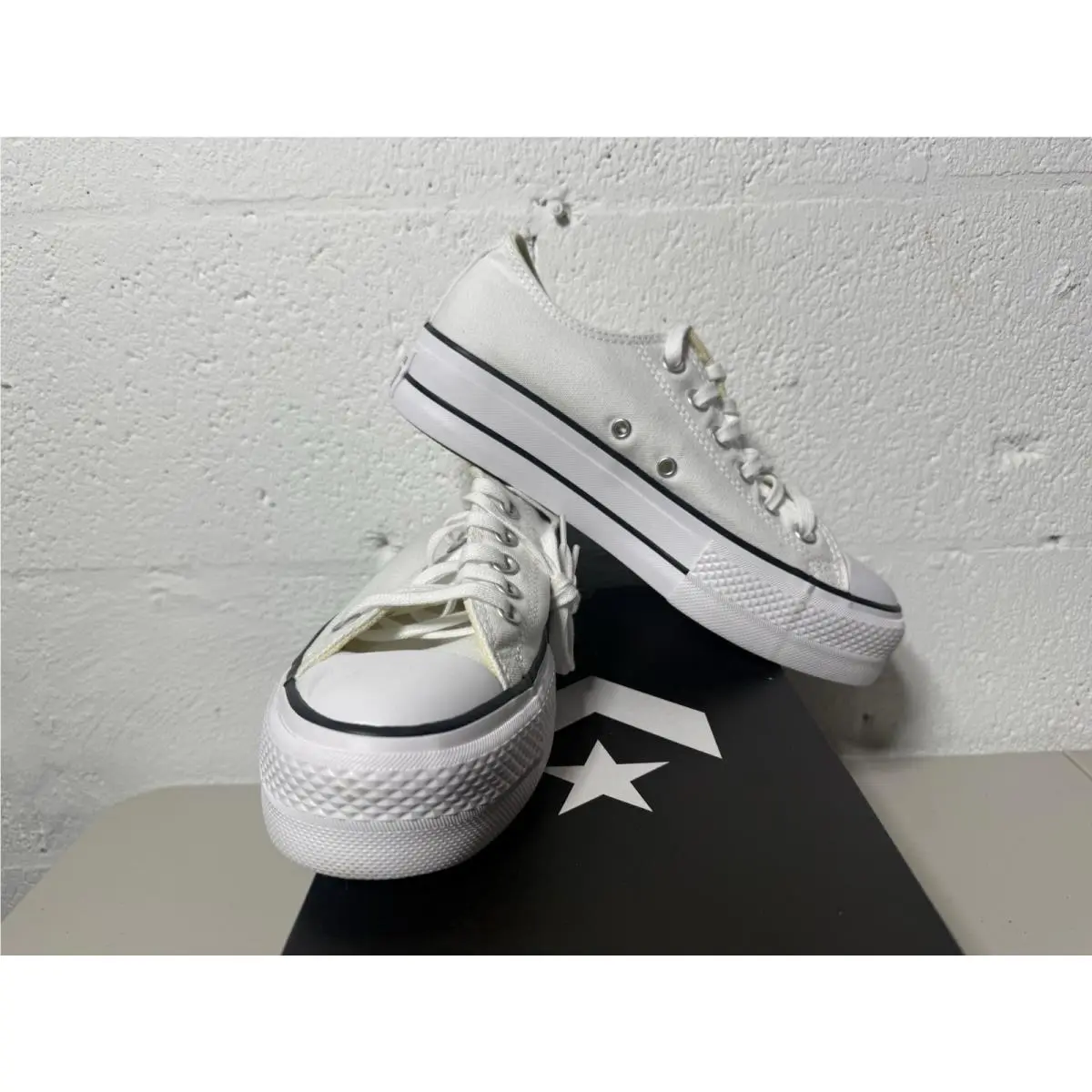 Converse shoes - Converse All Star Platform Low - 560251F - White 9