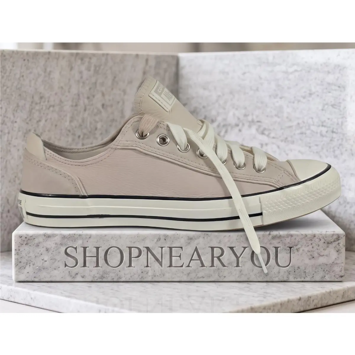 Converse Chuck Taylor All Star Low Leather Suede Wide Width Clay A14249C Men`s