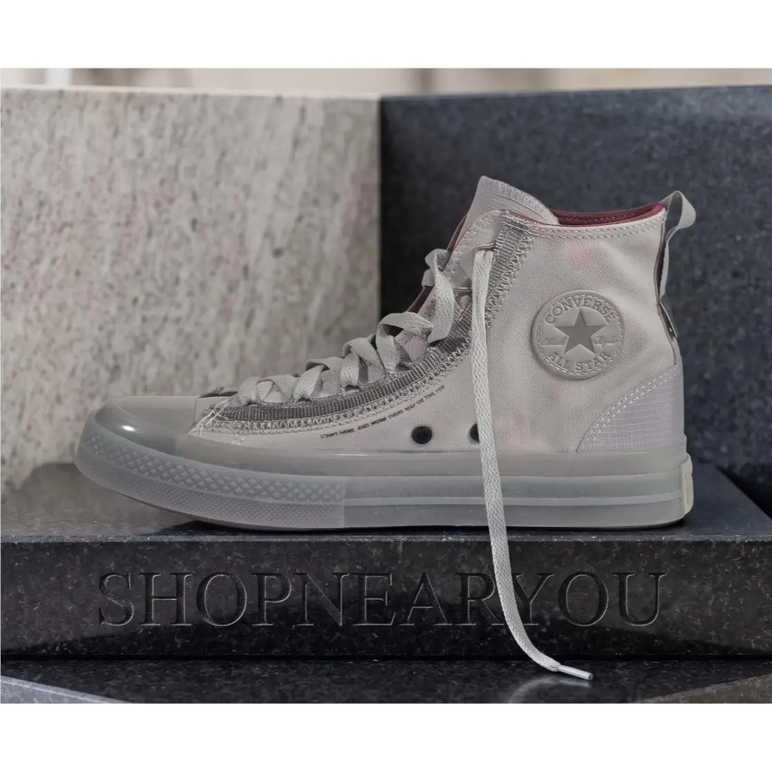 Converse Chuck Taylor All Star CX EXP2 Hi Top Shoes Kicks Sneakers Gray Men 6.5