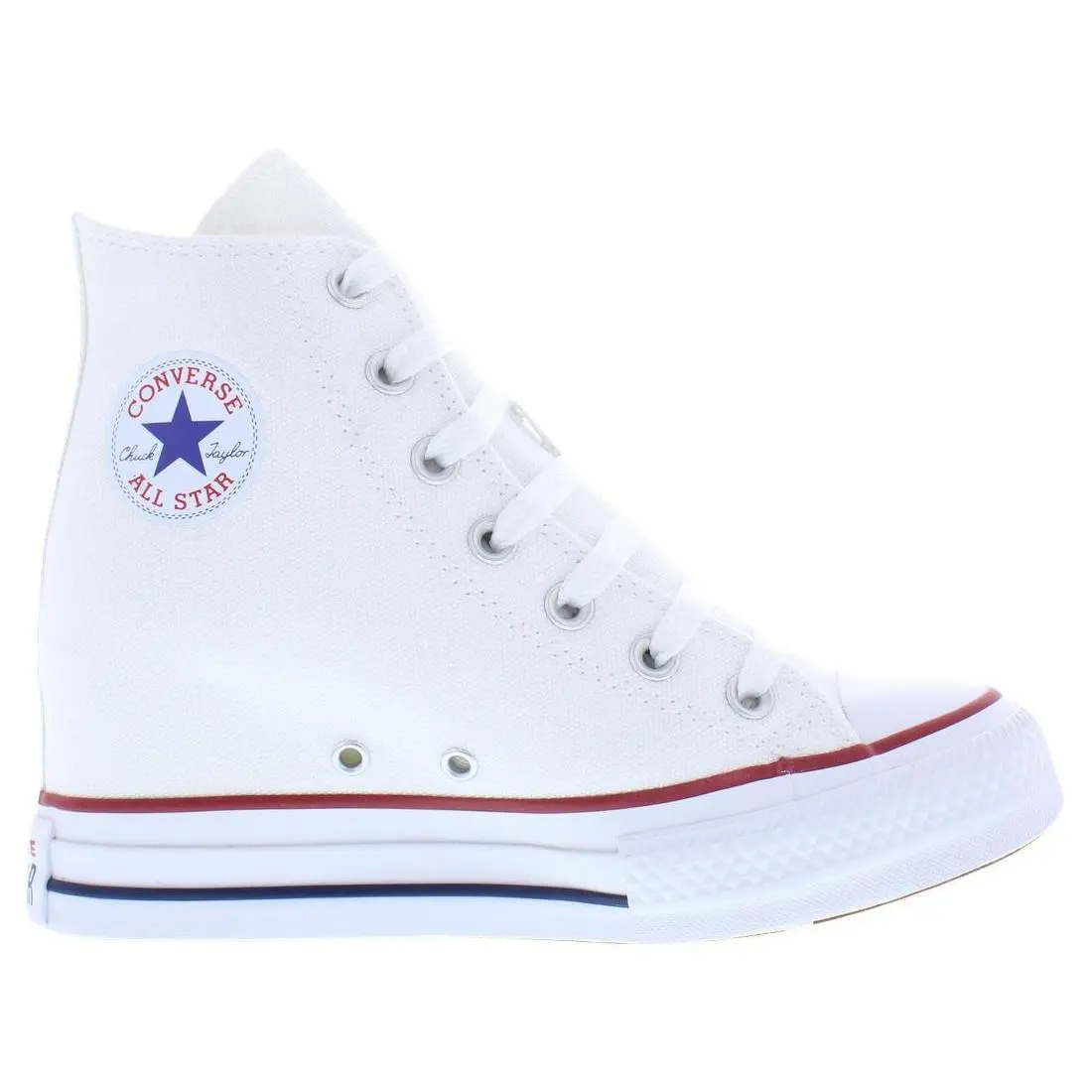 Converse shoes - White/Red/Navy, Main: White 1