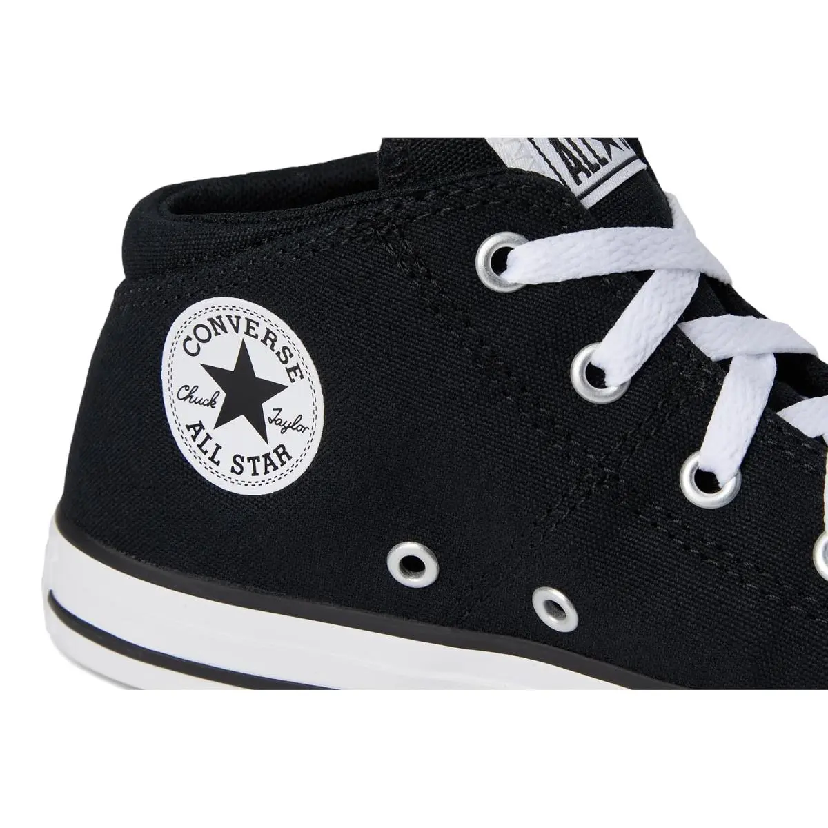 Converse shoes - Black/White/Black 4