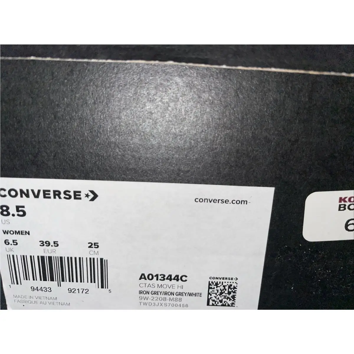 Converse shoes - Converse Chuck Taylor All Star - A01344C - Grey 8