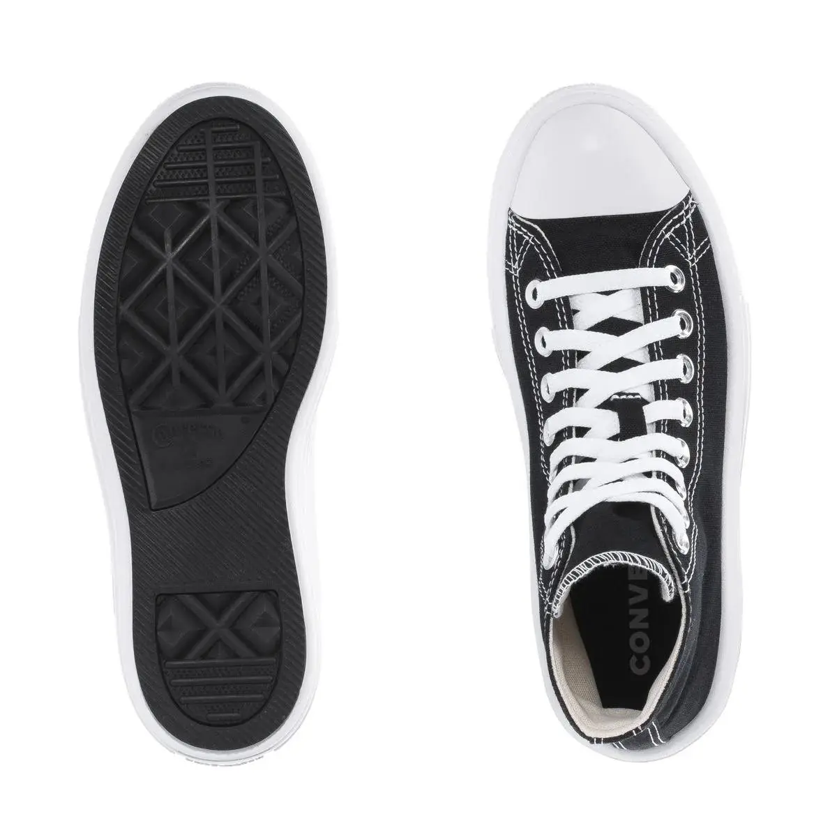 Converse shoes - Black / Natural Ivory / White 8