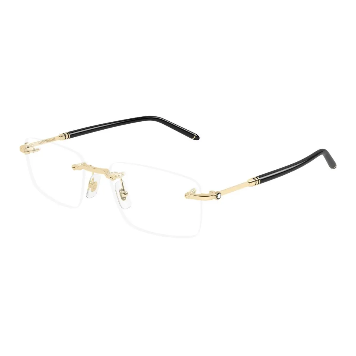 Montblanc MB0480O Eyeglasses Eye Glasses 001 Gold 54mm Men