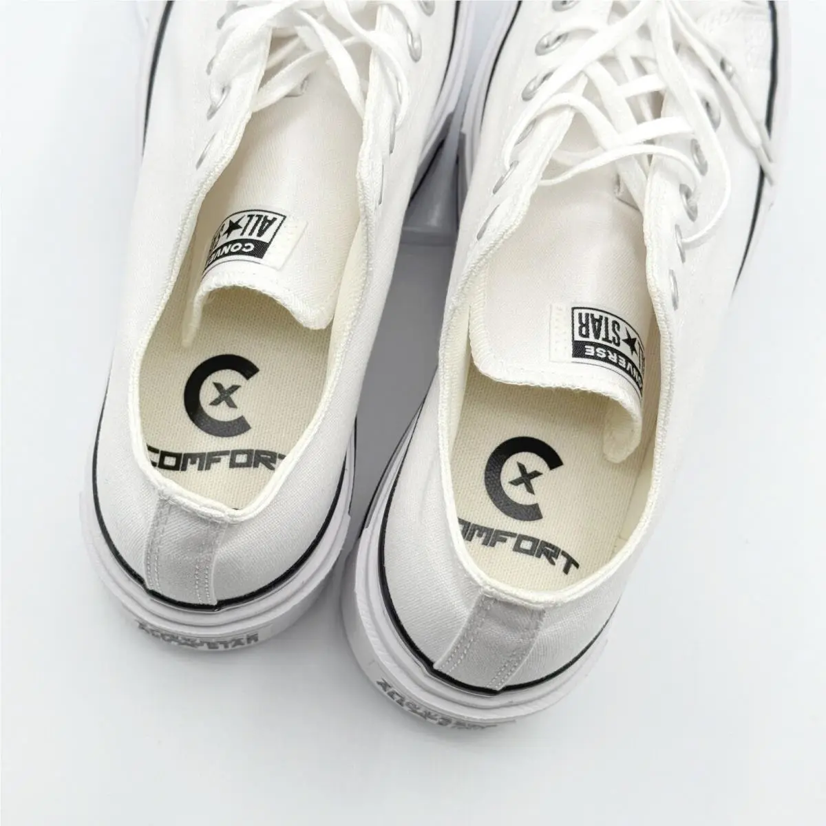 Converse shoes - converse all star lift double stack - A15491C - White (UPC: 194435564685) 7