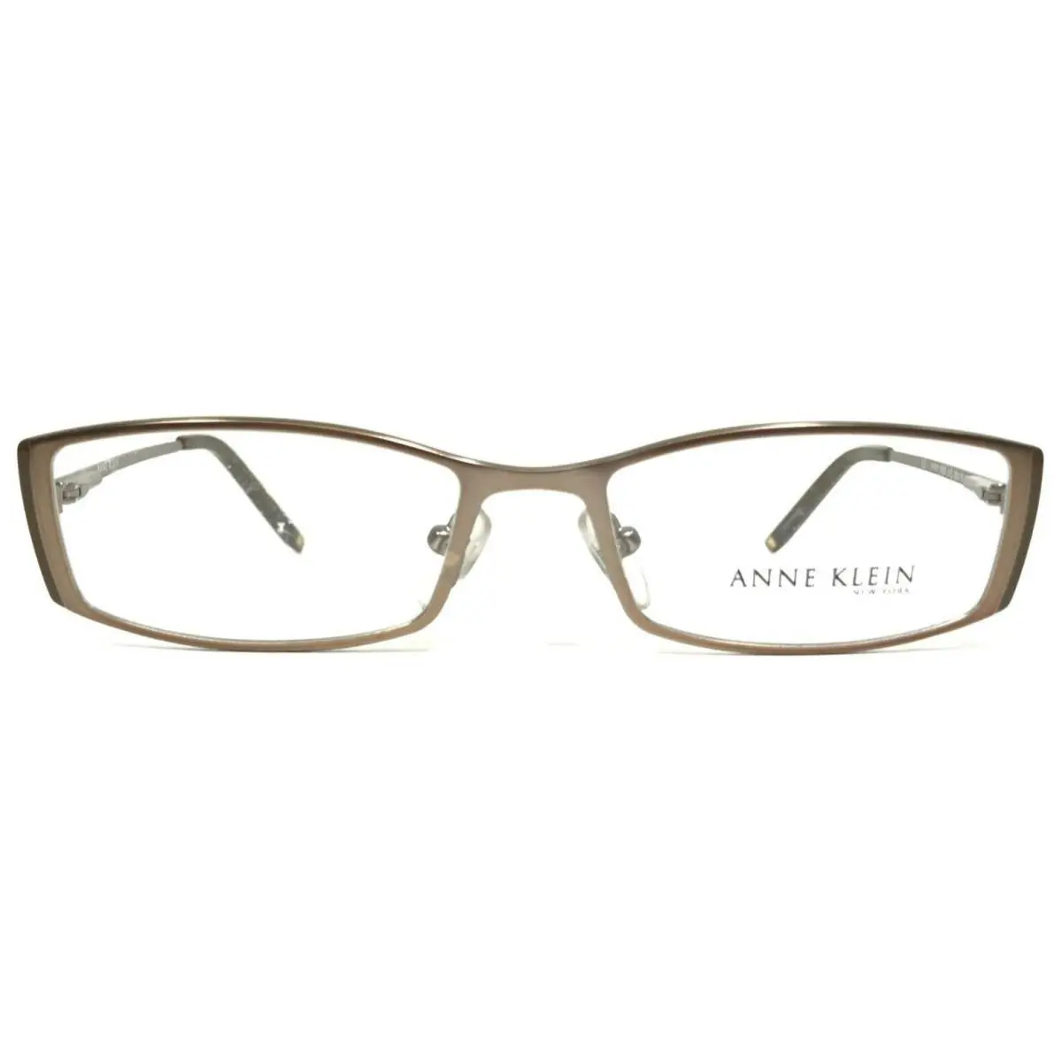 Anne Klein Eyeglasses Frames Akny 9085 512 Silver Gold Rectangular 49-16-135