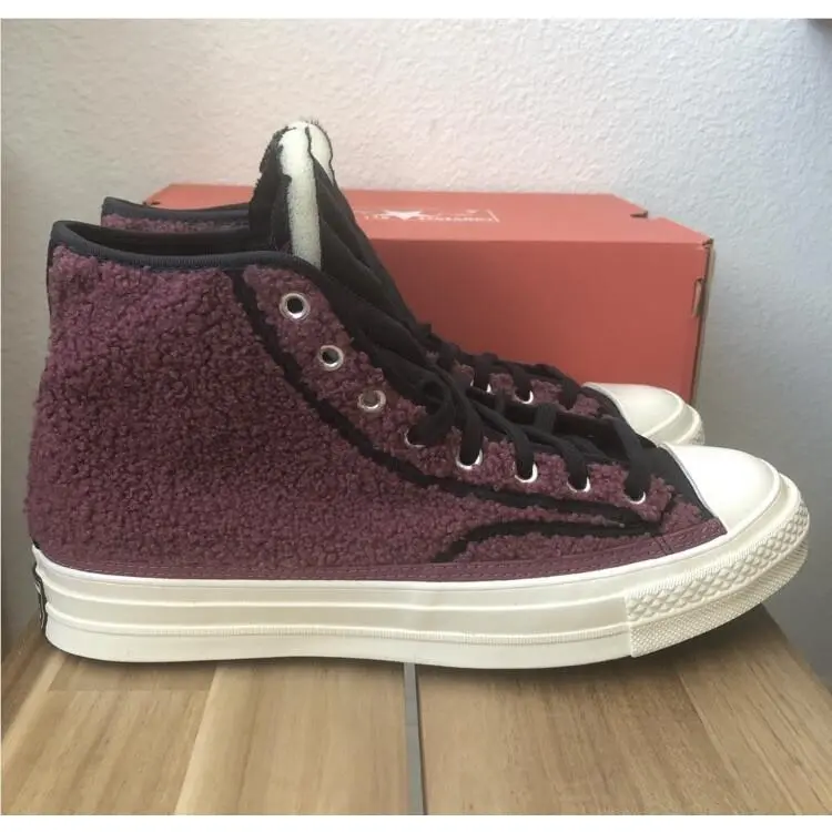 Converse Cozy Utility Chuck 70 Sherpa High Sneakers Men’s Shoes Size 9